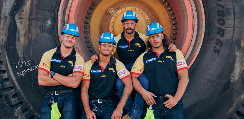 picture of four employees